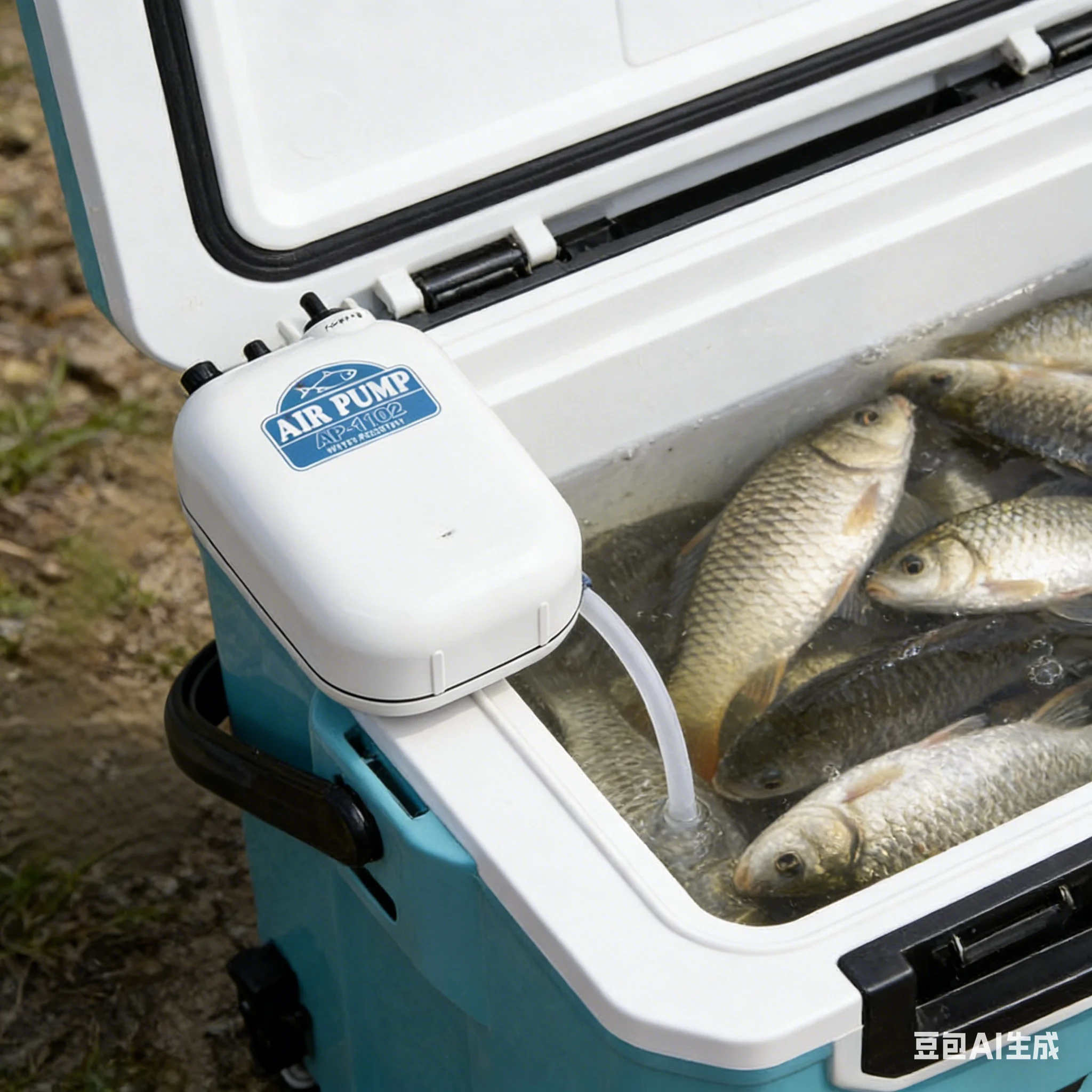 Aquarium Fish Keeping - Fischpumpe für Aquarien, tragbare, leise Sauerstoffpumpe