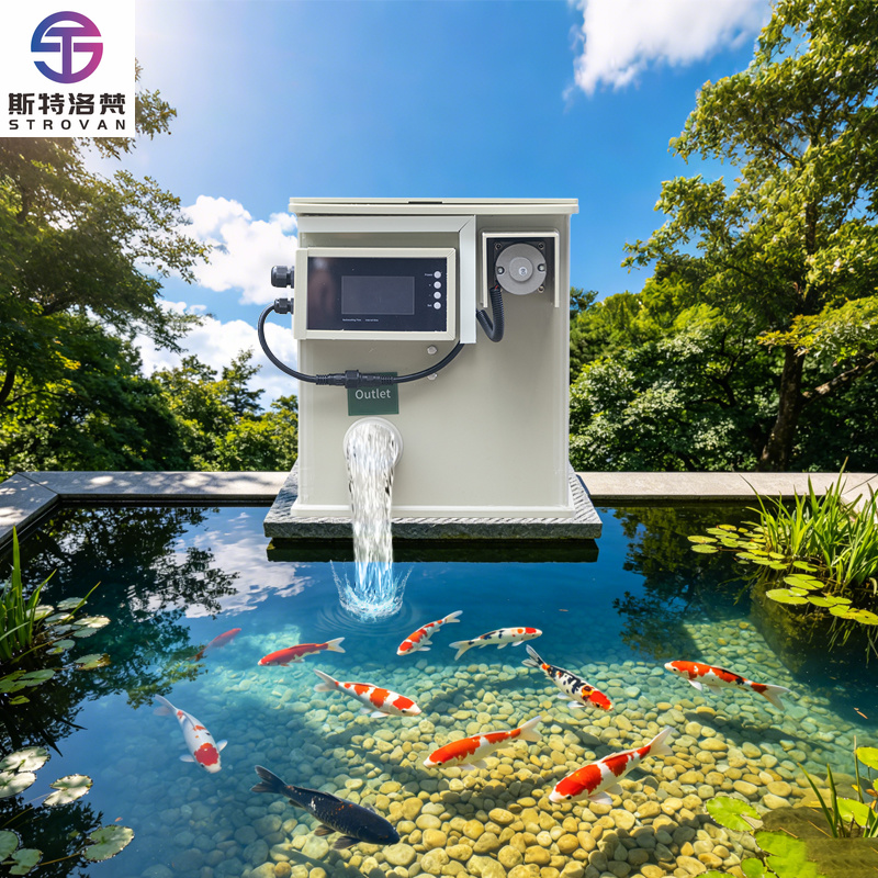Fish Aquarium Home - 5m³/h Rotierender Trommelfilter für den Hausgebrauch,