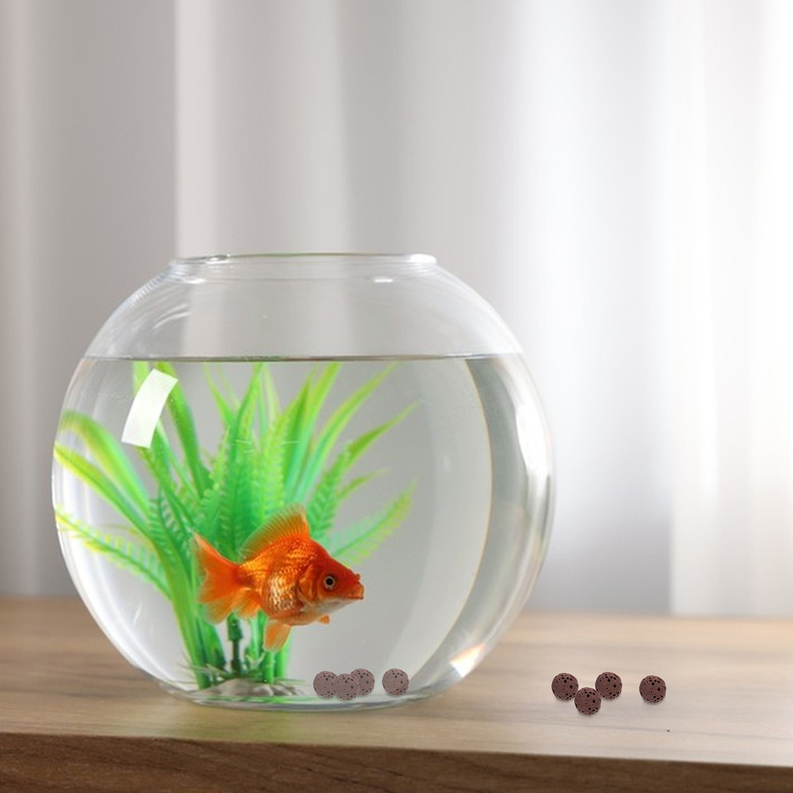 Fish Tank Gravel - Aquariengestein aus Vulkangestein – 50 Stück