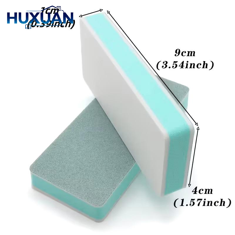 Fish Aquarium Home - 2/4 Stück Doppelseitiger Aquarium-Schwamm-Bürste, Glasreiniger für